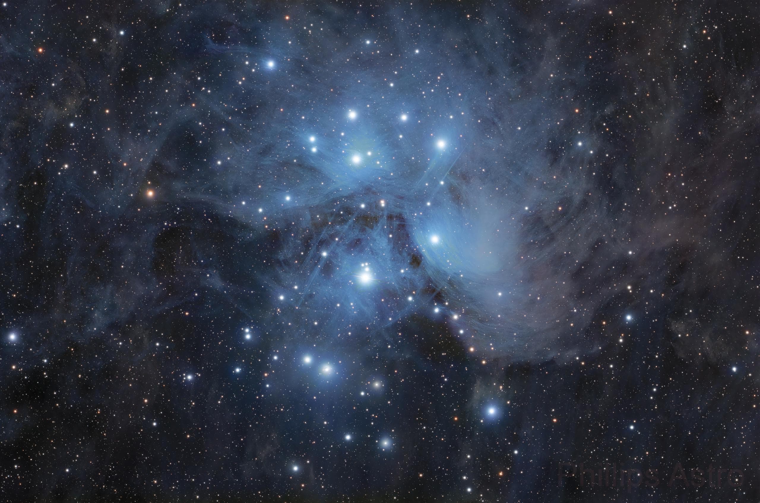 M45 - Pleiades (LRGB)