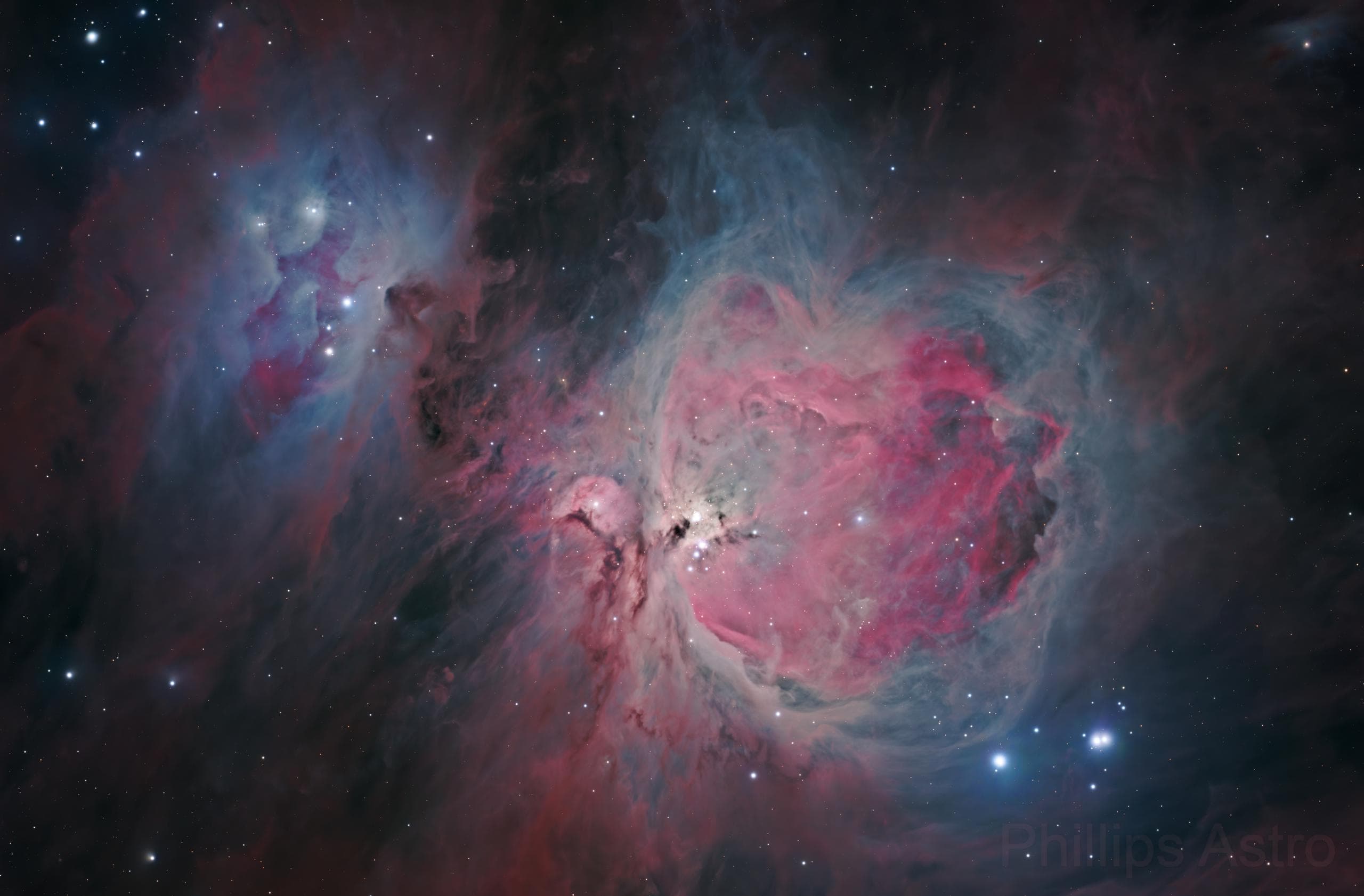 M42 – The Great Orion Nebula (LRGBHa)